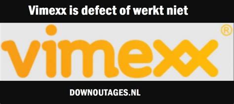 Vimexx actuele storingen 